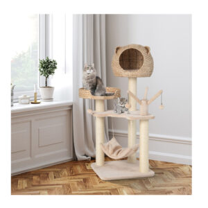 Δέντρο Γάτας - Ονυχοδρόμιο 49.5 x 49.5 x 121 cm Costway PV10069NA - Image 5