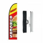 Σετ Διαφημιστικής Σημαίας Εστιατορίου Burger VEVOR 16.3 FT  QGYMQGQWABURIT7ZBV0