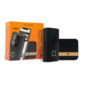 Ασύρματο Κουδούνι Πόρτας με Κάμερα και Wi-Fi 720p HD Aquarius R176474 - Image 3