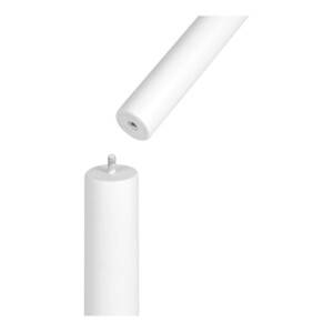 Ξύλινος Καλόγερος με 8 Γάντζους και Ρυθμιζόμενο Ύψος 30 x 30 x 175 cm VASAGLE RCR010W02 - Image 3