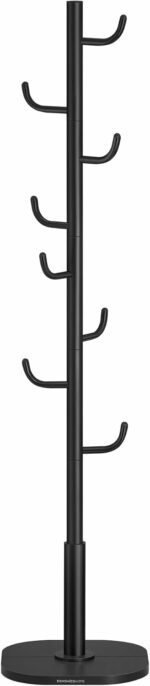 SONGMICS Κάκτος Κρεμάστρα Ρούχων 40x40x175.3cm με Μεγάλη Χωρητικότητα και Σταθερή Βάση RCR039B01