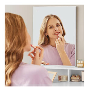 Ξύλινο Μπουντουάρ με Καθρέπτη 80 x 40 x 140 cm VASAGLE RDT113W01 - Image 2