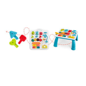 Βρεφικό Τραπεζάκι Δραστηριοτήτων με Μουσική 38 x 41.5 x 20 cm Ricokids RK-820 - Image 3