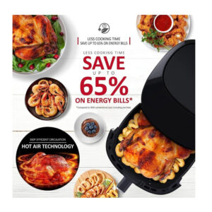 Ψηφιακή Φριτέζα Αέρος 3.5 Lt 1200 W Royalty Line RL-AF-5605D - Image 4