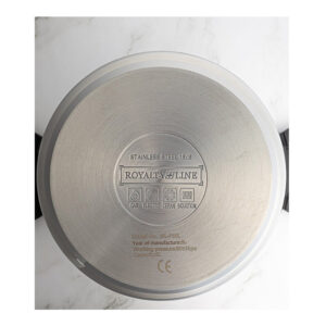 Χύτρα Ταχύτητας από Ανοξείδωτο Ατσάλι 8 Lt Royalty Line RL-DS8DL - Image 3
