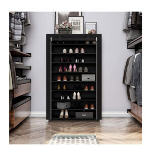 Stand Αποθήκευσης 54 Ζευγαριών Παπουτσιών 100 x 28 x 162 cm Songmics RXJ00H - Image 2