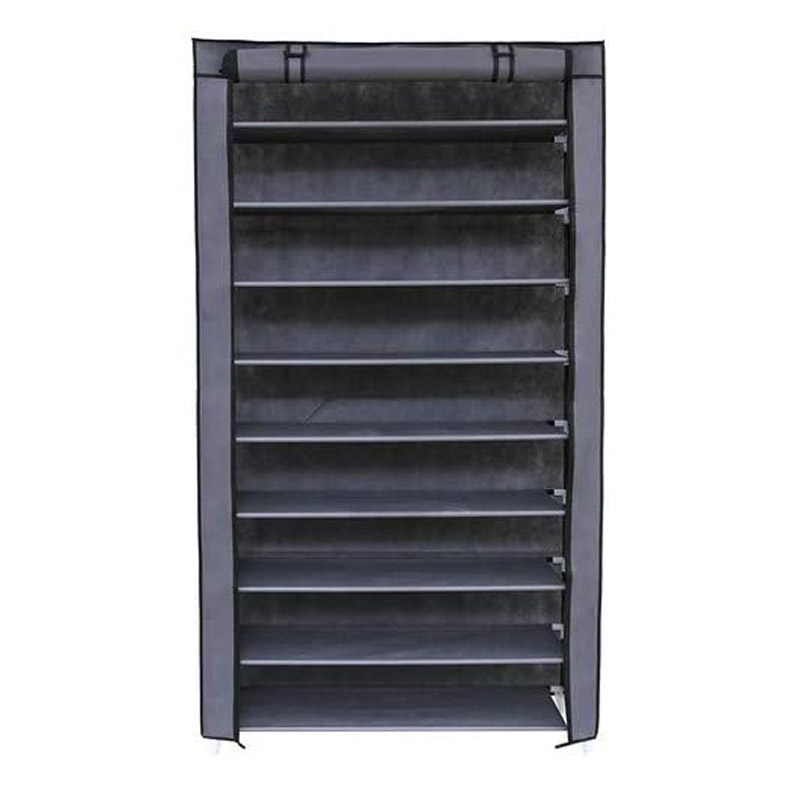 Stand Αποθήκευσης 40 Ζευγαριών Παπουτσιών Χρώματος Γκρι 88 x 28 x 160 cm Songmics RXJ36G