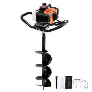 VEVOR  Τρυπάνι Γαιών Βενζίνης 52CC 1450W με 8" Μύτη & 1 Προέκταση RYLXZ8YC1G52RTZUCV0