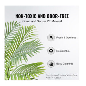 Τεχνητό Φυτό Gold Cane Φοίνικας 1981 mm VEVOR RZRDZW65FT1JI8DP4V0 - Image 4