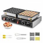 VEVOR Κατασκευαστής Μίνι Ολλανδικών Pancake 50PCS 1800W Αντικολλητικό Επαγγελματικό Ματάκι SBJNP-543-50X0001002V2
