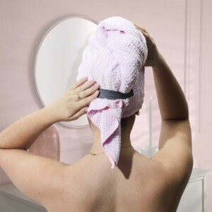 COSMETIC CLUB Πετσέτα Μικροϊνών XXL για Μακριά Μαλλιά, Απορροφητική και Αντιφριζαριστική SC0643 - Image 4