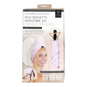 COSMETIC CLUB Πετσέτα Μικροϊνών XXL για Μακριά Μαλλιά, Απορροφητική και Αντιφριζαριστική SC0643 - Image 5