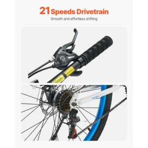 VEVOR Ποδήλατο Βουνού 26" MTB 21 Ταχύτητες, Ανάρτηση & Δισκόφρενα SDZXCLLBDDQBLLH86V0 - Image 3