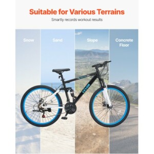 VEVOR Ποδήλατο Βουνού 26" MTB 21 Ταχύτητες, Ανάρτηση & Δισκόφρενα SDZXCLLBDDQBLLH86V0 - Image 5
