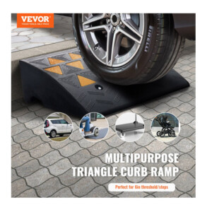 Σετ Ελαστικές Ράμπες Parking Πεζοδρομίου 15T 15.2 cm 2 τμχ VEVOR SJDLYPDGB2197XHMWV0 - Image 4