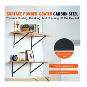 Σετ Μεταλλικές Γωνίες Ραφιών 308 x 209 x 25 mm 10 τμχ VEVOR SJZJGBZJYGHWL2R9GV0 - Image 4