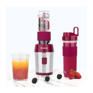 Μπλέντερ με 2 Κανάτες - Ποτήρια Χρώματος Ροζ H.Koenig SMOO10 - Image 4