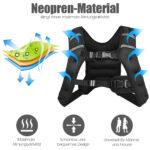 Costway 8KG Εξαιρετικά Άνετο Νεοπρένιο Γιλέκο Με Βάρη και Ανακλαστικές Λωρίδες SP37524 - Image 5