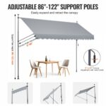 VEVOR  Τέντα Βεράντας 157x47" Αναδιπλούμενη με Μανιβέλα SSSZYPHSLZS1S1U9KV0 - Image 4