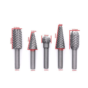 Σετ Φρέζες Ξύλου 6.3 mm 5 τμχ TAGRED TA1137 - Image 3