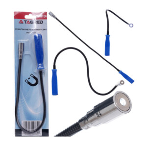Εύκαμπτο Μαγνητικό Εργαλείο Συλλογής Μεταλλικών Αντικειμένων με LED Φως 57 cm TAGRED TA4156 - Image 5