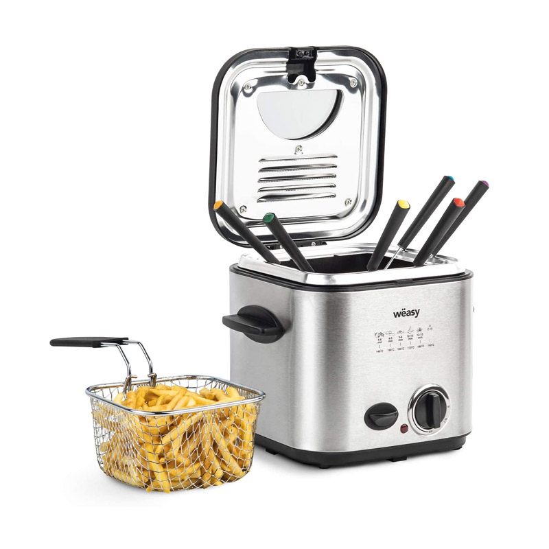 Φριτέζα 2 σε 1 840 W 1.2 Lt Wëasy TB600 Φριτέζα 2 σε 1 840 W 1.2 Lt Wëasy TB600