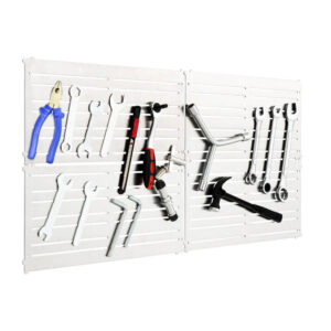 Επιτοίχιο Μεταλλικό και Μαγνητικό Σύστημα Αποθήκευσης Εργαλείων με 4 Πάνελ 60 x 30 cm Costway TD10012SL - Image 5