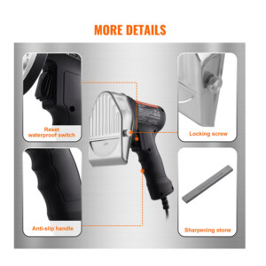 Ηλεκτρικό Μαχαίρι Κοπής Γύρου 100 mm 80 W VEVOR TEQKRDW80WBDNAO7VV2 - Image 4