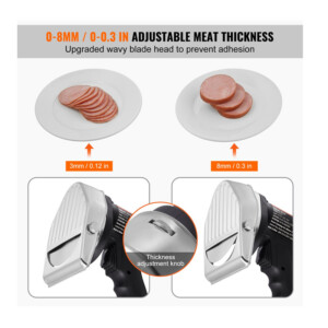 Ηλεκτρικό Μαχαίρι Κοπής Γύρου 100 mm 80 W VEVOR TEQKRDW80WBDNAO7VV2 - Image 5