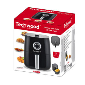 Φριτέζα Αέρος με Αποσπώμενο Κάδο 4 Lt 1300 W Techwood TFR-456SH - Image 3