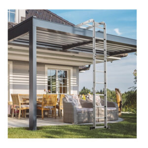 Πολυμορφική Τηλεσκοπική Σκάλα Αλουμινίου 3.7 m Costway TH10023 - Image 3