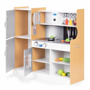 Παιδική Κουζίνα με Αξεσουάρ 90x31x90,3 cm Ecotoys TL053001 - Image 5