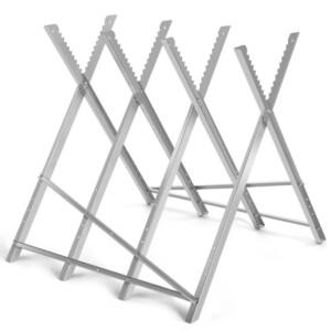 Costway  Πτυσσόμενος καβαλέτο πριονιού από χάλυβα με αντοχή 100 κιλών