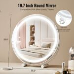 VEVOR  Καθρέφτης Μακιγιάζ LED 20" με Φώτα & Έξυπνη Αφή για Υπνοδωμάτιο TMHZJJSYXDD56H07SV2 - Image 5