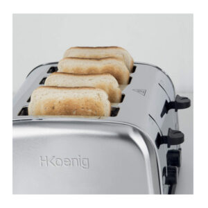 Φρυγανιέρα 4 Θέσεων 1500 W H.Koenig TOAS14 - Image 4