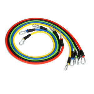 Σετ Λάστιχα Γυμναστικής με Λαβές 5 τμχ ModernHome TPE001 - Image 4