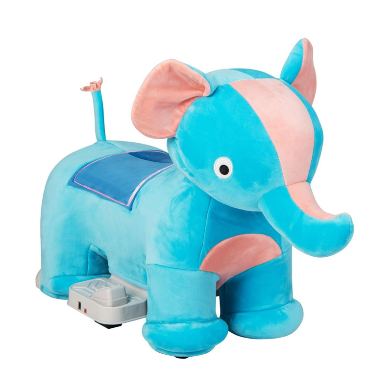Ηλεκτρικό Παιδικό Αυτοκίνητο Ελέφαντας Ride On 72 x 33.5 x 52 cm Costway TQ10127DE-NY