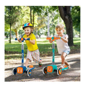 Παιδικό Πτυσσόμενο Τρίτροχο Πατίνι Costway TS10039GN - Image 5