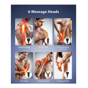 Συσκευή Μασάζ με 6 Κεφαλές TaoTronics TT-PCA004 - Image 5