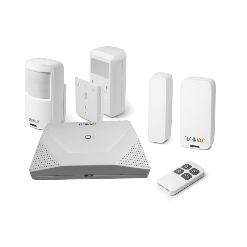Σύστημα Συναγερμού WiFi με Ανιχνευτή Κίνησης και Χειριστήριο για Εσωτερικούς Χώρους Technaxx TX-84 Σύστημα Συναγερμού WiFi με Ανιχνευτή Κίνησης και Χειριστήριο για Εσωτερικούς Χώρους Technaxx TX-84