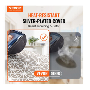 Σιδερώστρα για Σίδερο Ατμού Σπαστή 1292 x 334 x 915 mm VEVOR TYBCG10933CM4AD7XV0 - Image 4