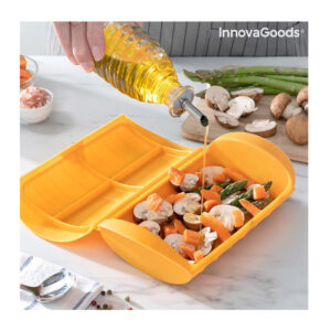 Θήκη Σιλικόνης για Μαγείρεμα στον Ατμό με Συνταγές Cooksty InnovaGoods V0103314 - Image 3