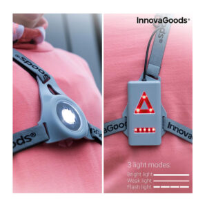 Αθλητική Ζώνη Τύπου Σαγής με Φώτα LED Safelt InnovaGoods V0103454 - Image 3