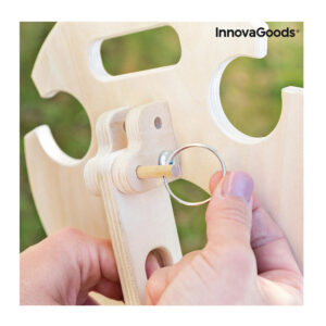 Ξύλινο Φορητό Πτυσσόμενο Τραπέζι Κρασιού Εξωτερικού Χώρου Winnek InnovaGoods V0103486 - Image 3