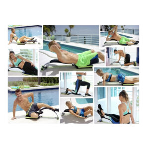 Όργανο Εκγύμνασης Κοιλιακών με 3 Zώνες Aντίστασης 100 x 30 x 32 cm Wavertone WAV001 - Image 2