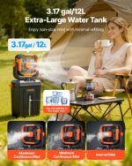 4 Ταχύτητες & 3 Λειτουργίες Φωτισμού για Εσωτερικούς & Εξωτερικούς Χώρους WHFS20000MAHENC1C001V9