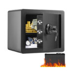 Χρηματοκιβώτιο Ασφαλείας με Ηλεκτρονική Κλειδαριά και Κλειδί 40 x 30 x 35 cm VEVOR WSBXJHSWSLF12DSJDV0 - Image 4