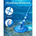 VEVOR Καθαριστής Πισίνας με 12 Σωλήνες για Εντός/Εκτός Εδάφους XSYCQJQXPS33OBSEZV0 - Image 2