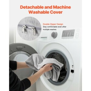 VEVOR Μαξιλάρι Εγκυμοσύνης U-Σχήματος Ολόσωμο Μαλακό και Αναπνεύσιμο YFZTBWSUXEHY28V9SV0 - Image 5