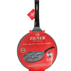 Τηγάνι για Κρέπες με 7 φόρμες 26 cm Γκρι ZILNER ZL-2410 - Image 4